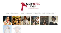Desktop Screenshot of giraffe.org