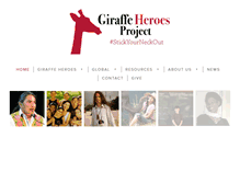 Tablet Screenshot of giraffe.org